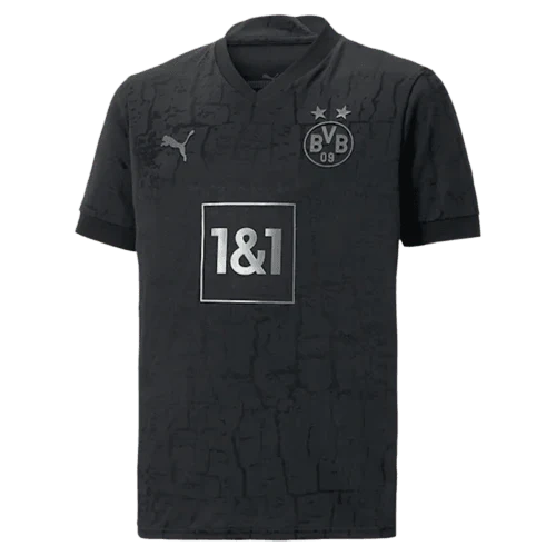 Camisa Borussia Dortmund Blackout 23 - Preta
