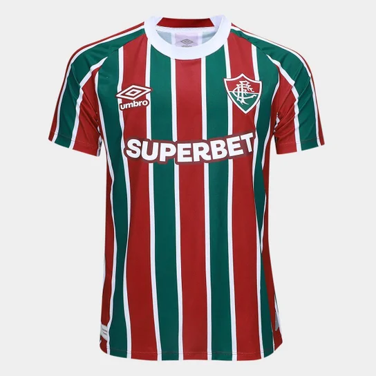 Camisa Fluminense Home 25/26 - Verde e Vermelho