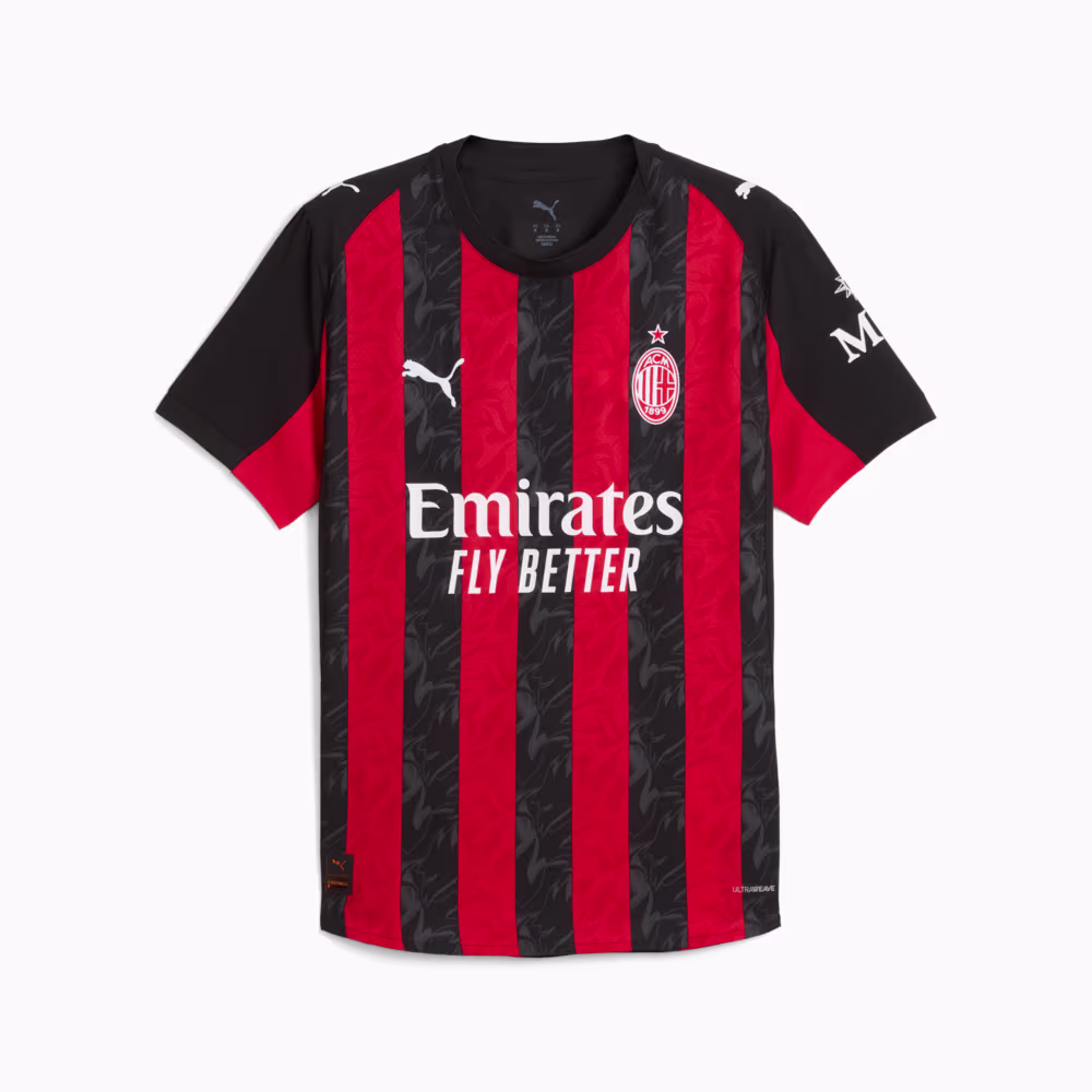 Camisa Milan Home 25/26 - Vermelha
