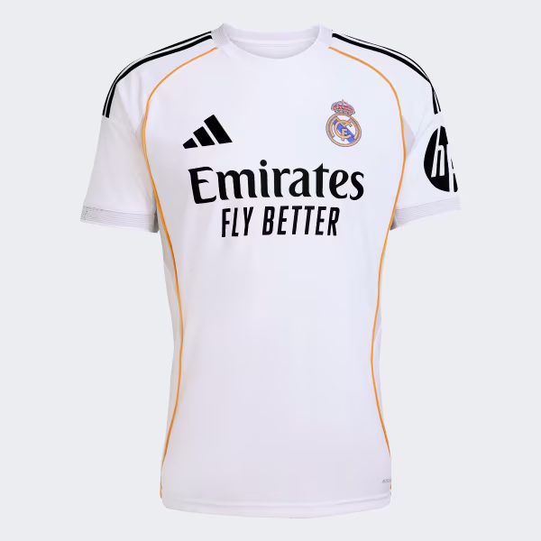 Camisa Real Madrid Home 25/26 - Branca