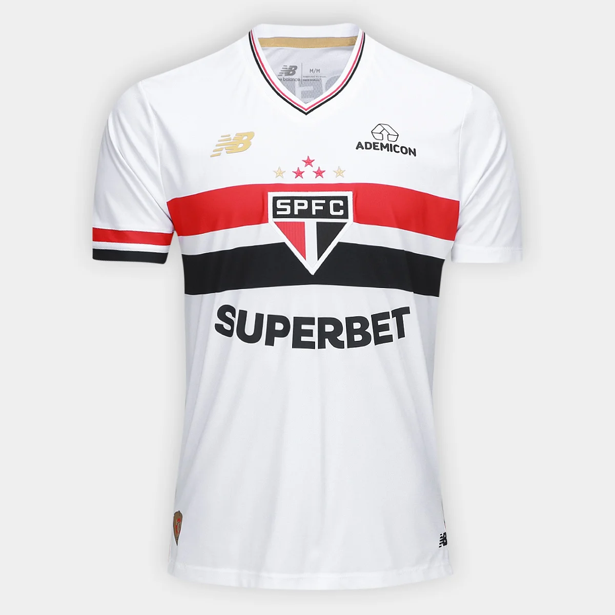 Camisa São Paulo Home 25/26 - Branca